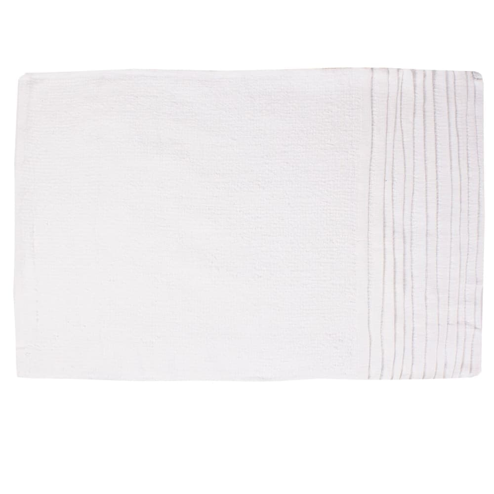 Chef Revival White Ribbed Terry Cloth Bar Towel, 16" x 19" (BMR-21)