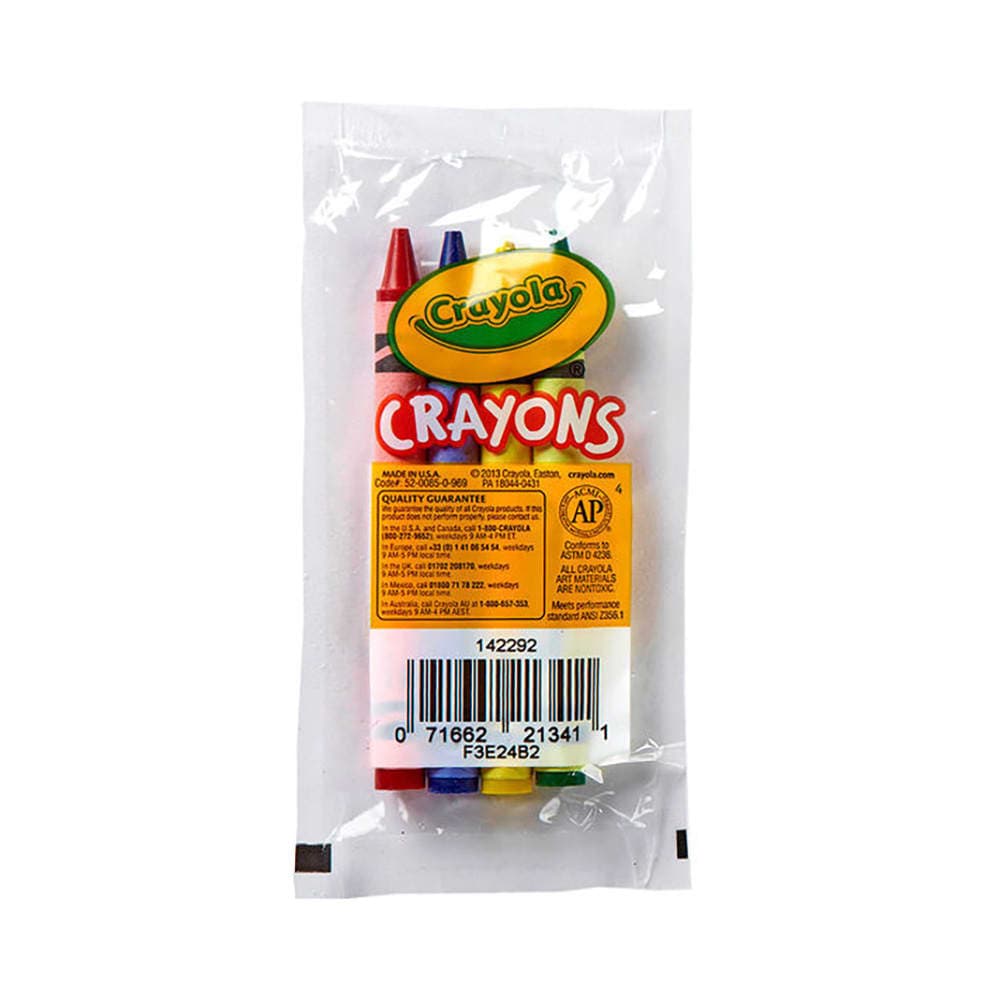 Crayola 4 ct Crayola® Crayon Pack (52-0092)
