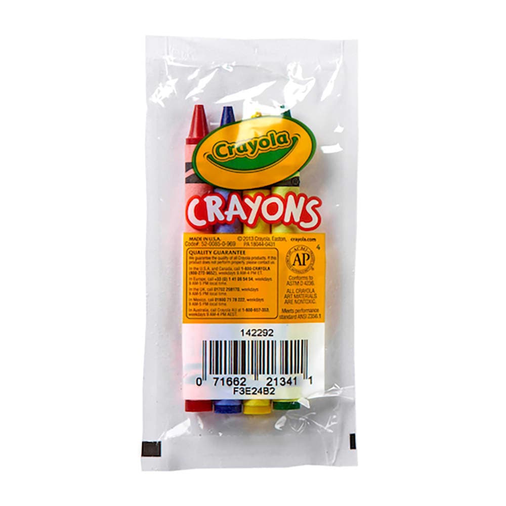 Crayola 4 ct Crayola® Crayon Pack (52-0083)
