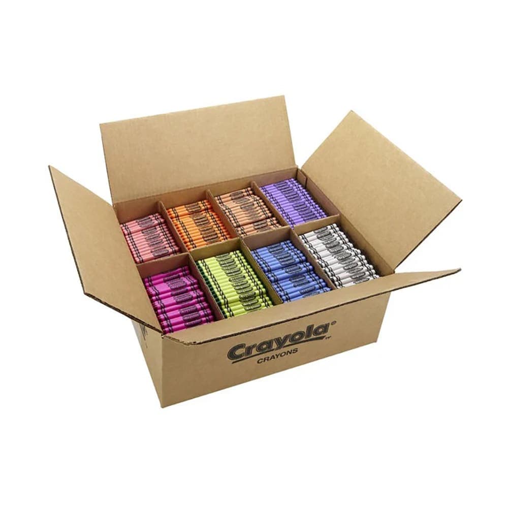 Crayola 3000 ct Crayola® Crayons - (8) Colors (52-8908)