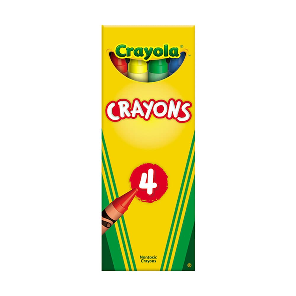 Crayola 4 ct Crayola® Crayon Tuck Box (52-0004)