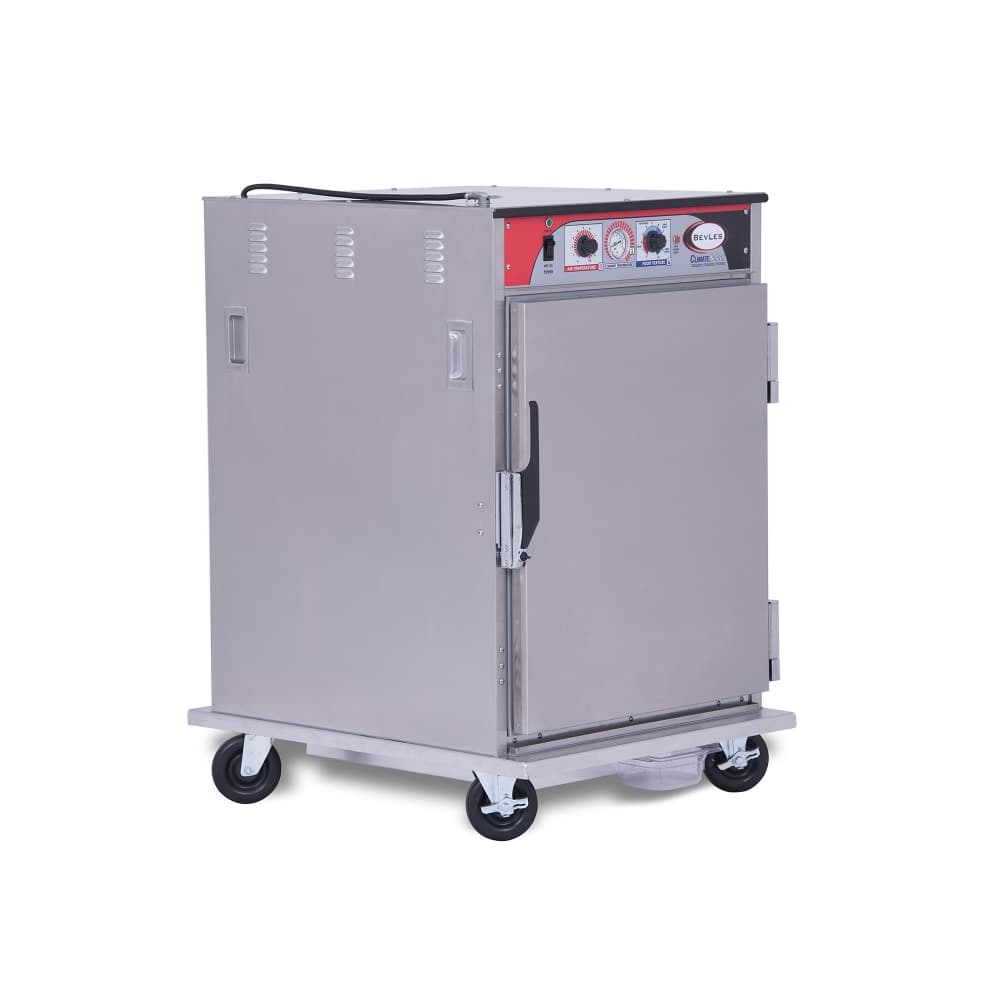 BevLes HCSS44W64 1/2 Size Insulated Mobile Heated Proofing Cabinet w/ (6) Pan Capacity - 208-230v/1ph