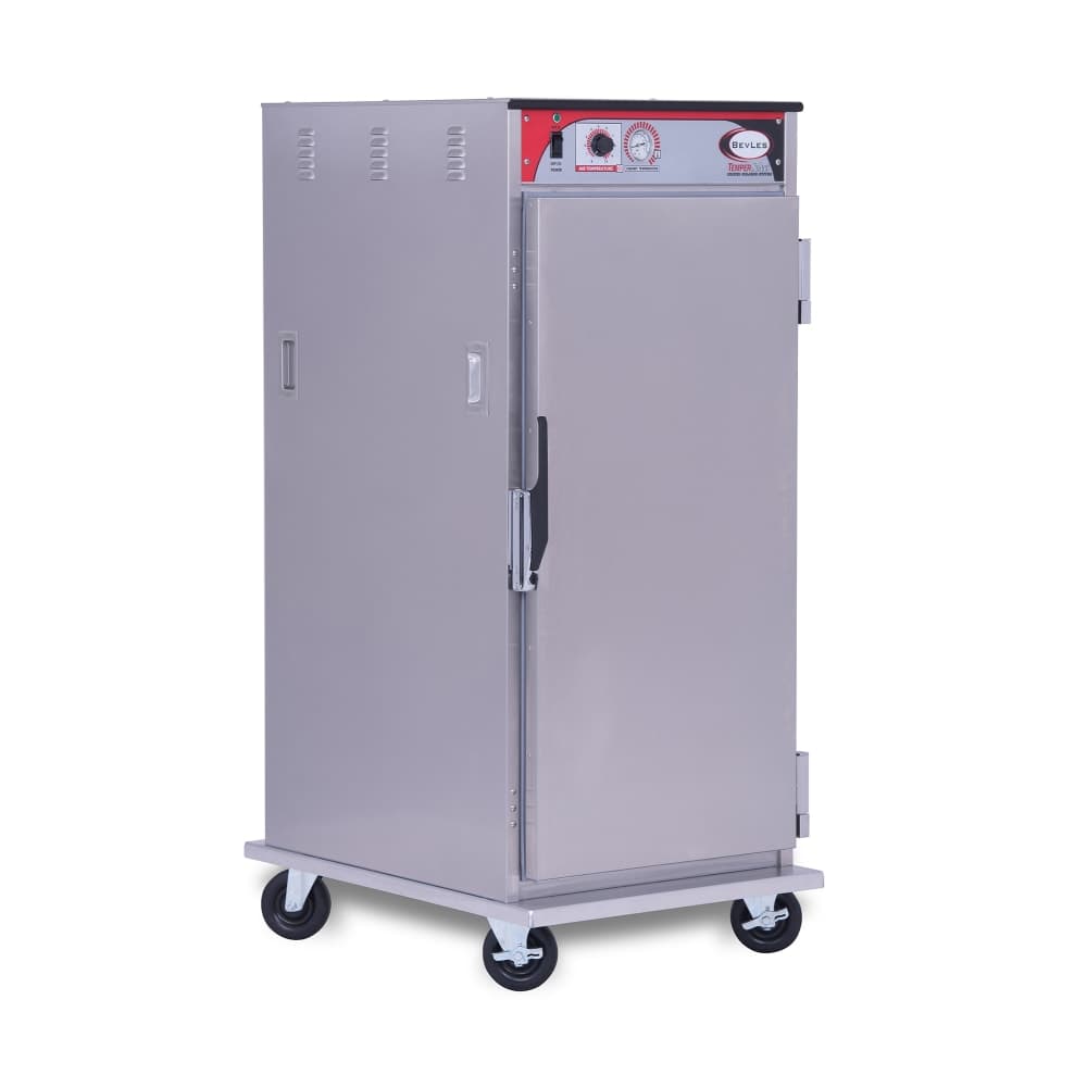 BevLes HTSS60W94 3/4 Size Insulated Mobile Heated Proofing Cabinet w/ (9) Pan Capacity - 208-230v/1ph