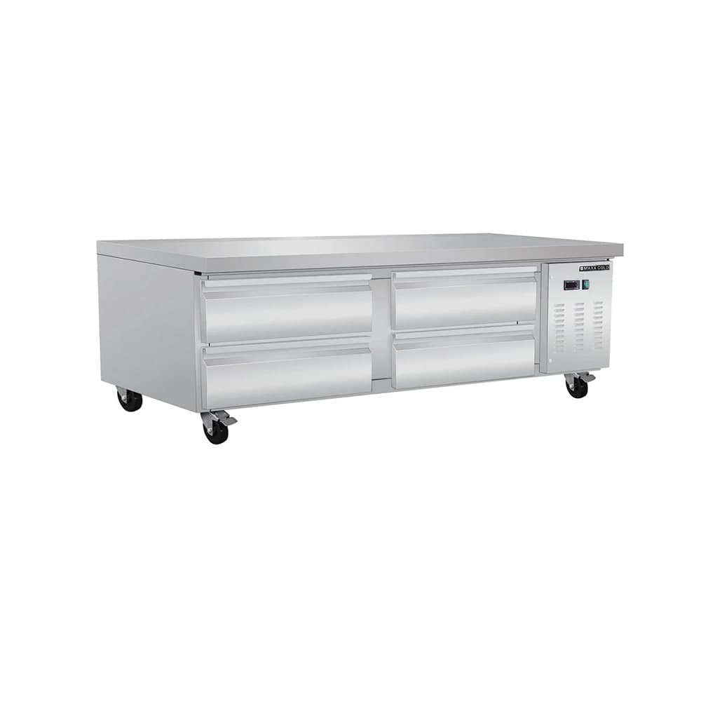 Maxx Cold MXCB72HC 74" X-Series Chef Base w/ (4) Drawers - 120v