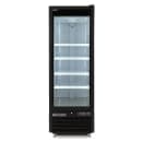 Maxx Cold MXGDM-30RBHC 27" X-Series One Section Glass Door Merchandiser - (1) Right Hinge Door, Black, 120v thumbnail 2
