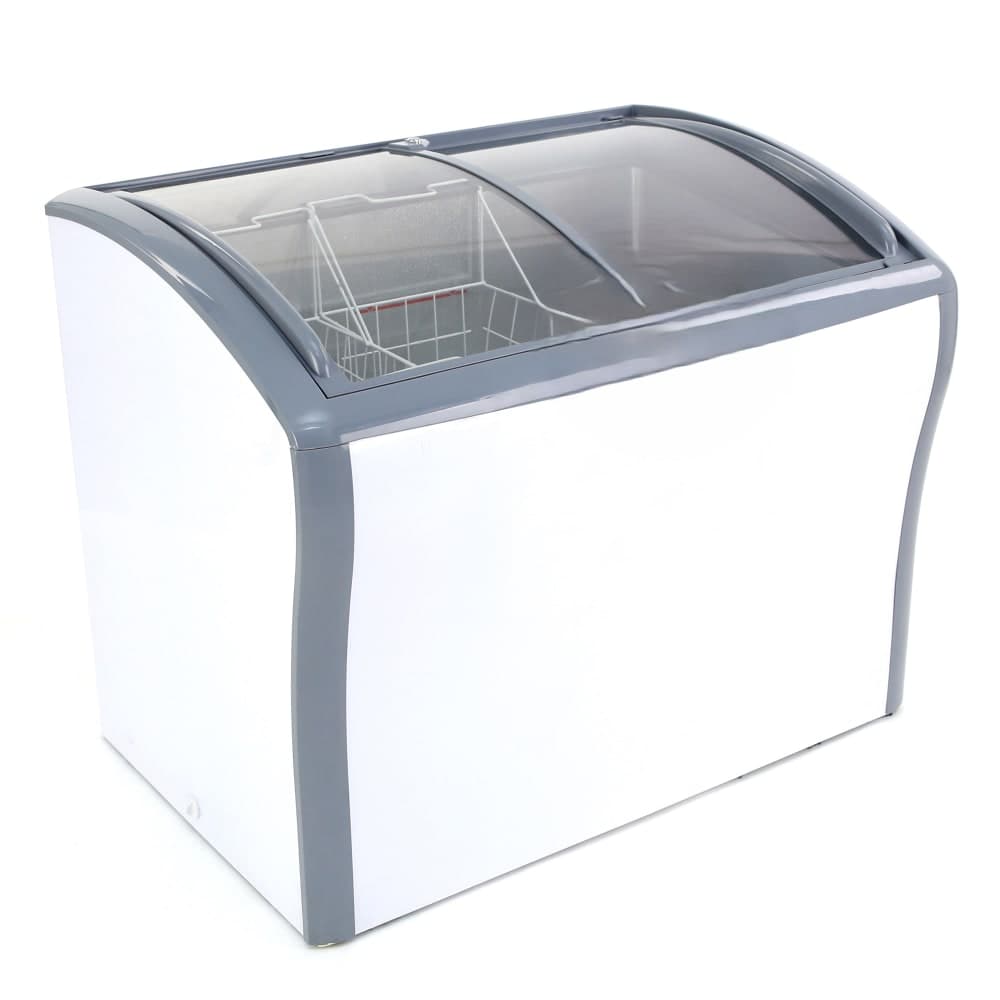 Maxx Cold MXSHC95SHC 41" Mobile Chest Refrigerator Freezer w/ (2) Baskets - White, 120v