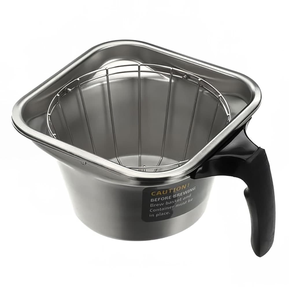 Fetco B003218B1 Brew Basket for XTS™ & Extractor® V+™ Brewers - 13" x 5", Stainless Steel