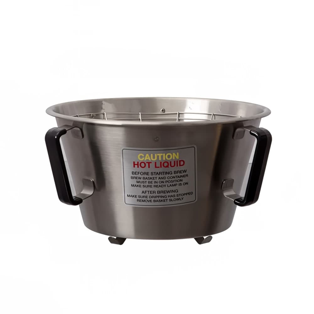 Fetco B00828004 Brew Basket for 2160 Series XTS™ & CBS-6000 - 21" x 7", Stainless Steel