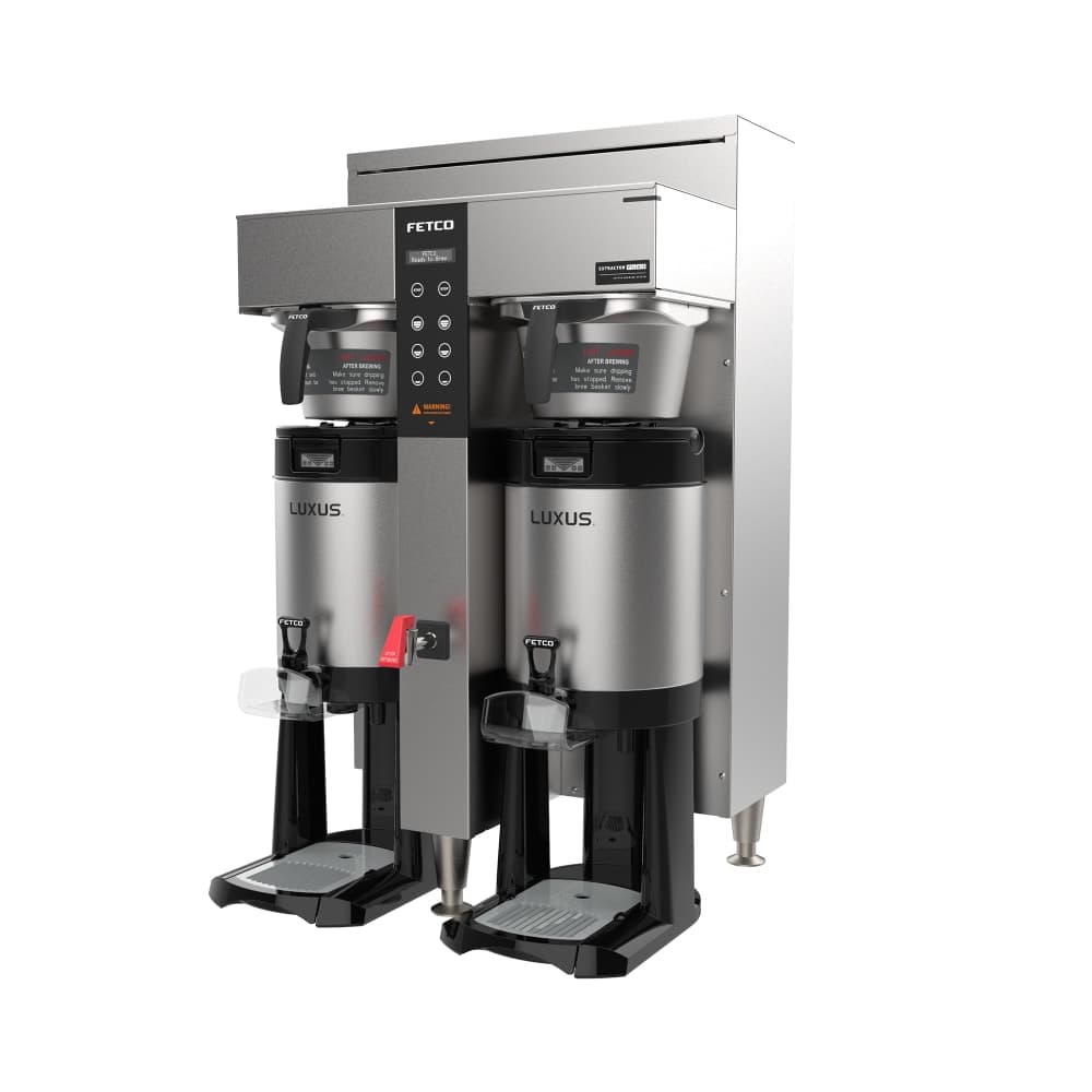 Fetco CBS-52H-15 High Volume Thermal Coffee Maker - Automatic, 19 1/2 gal/hr, 120/208240v