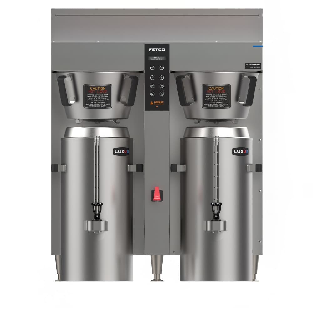 Fetco CBS-1262 High-volume Thermal Coffee Maker - Automatic, 23 9/10 gal/hr, 208-240v