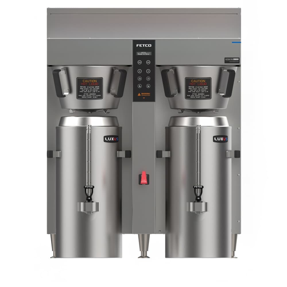 Fetco CBS-1262 High-volume Thermal Coffee Maker - Automatic, 43 4/5 gal/hr, 208-240v