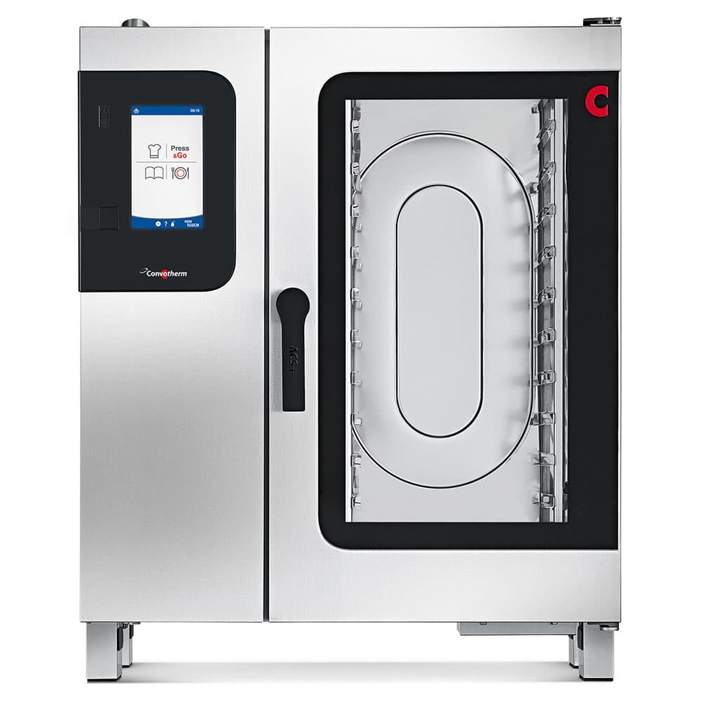 Convotherm C4ET10.10ES DD Half Size Combi Oven - Boilerless, 208-240v/3ph