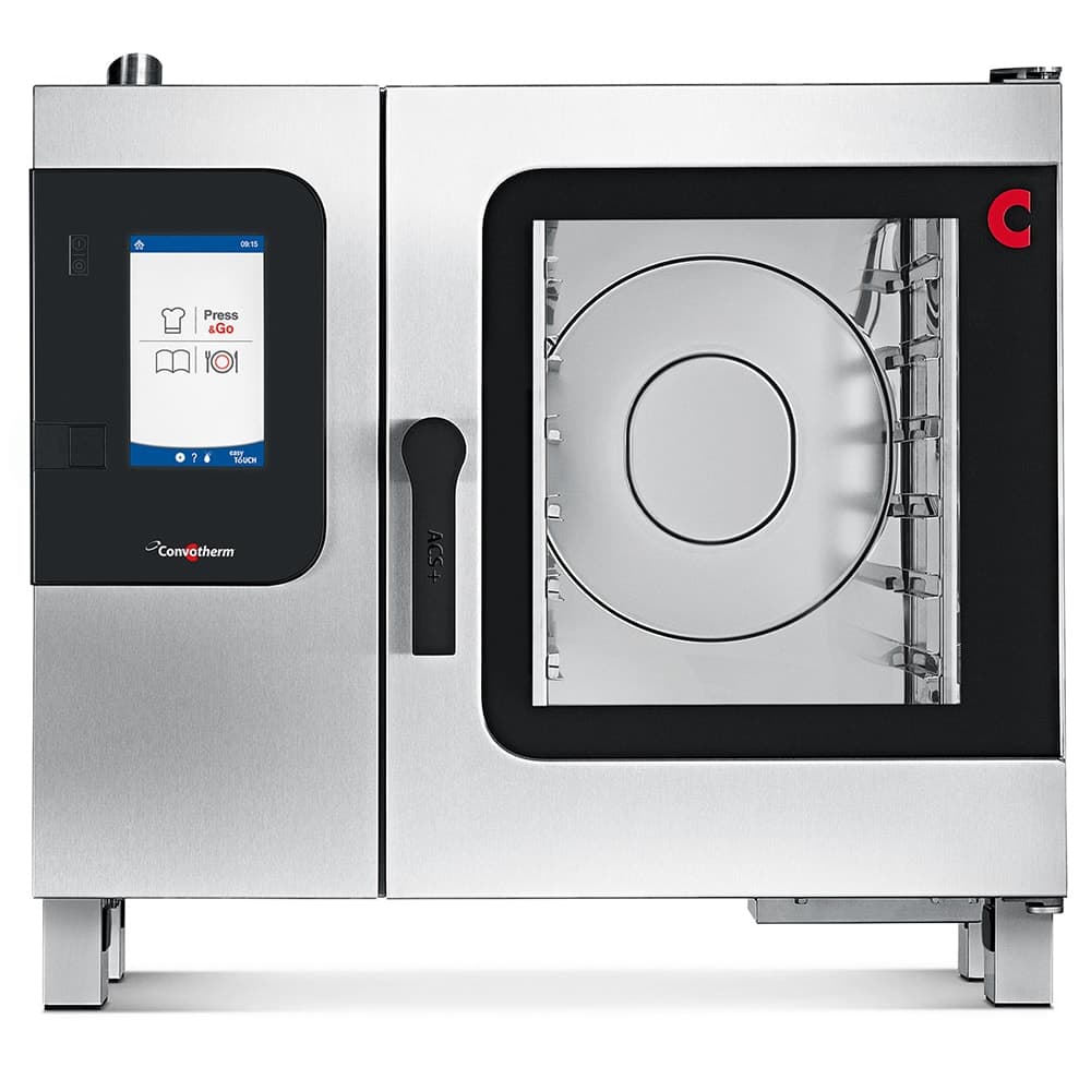 Convotherm C4ET6.10EB RH Half Size Combi Oven - Boiler Based, 440-480v/3ph