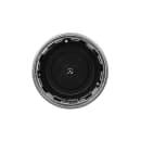 CuBE Packaging 32 oz Round Container w/ Lid - Plastic, Black (CO-632B) thumbnail 3