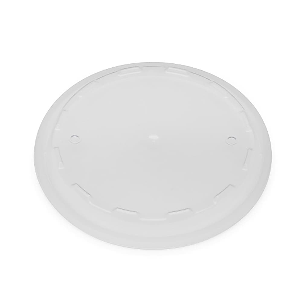 CuBE Packaging Lid for 24 oz & 32 oz Round Containers - Clear (COL-62-V)