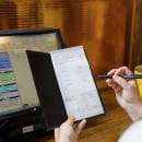 National Checking Company Guest Check - (2) Parts Booked, (15) Lines (T4997BK) thumbnail 2