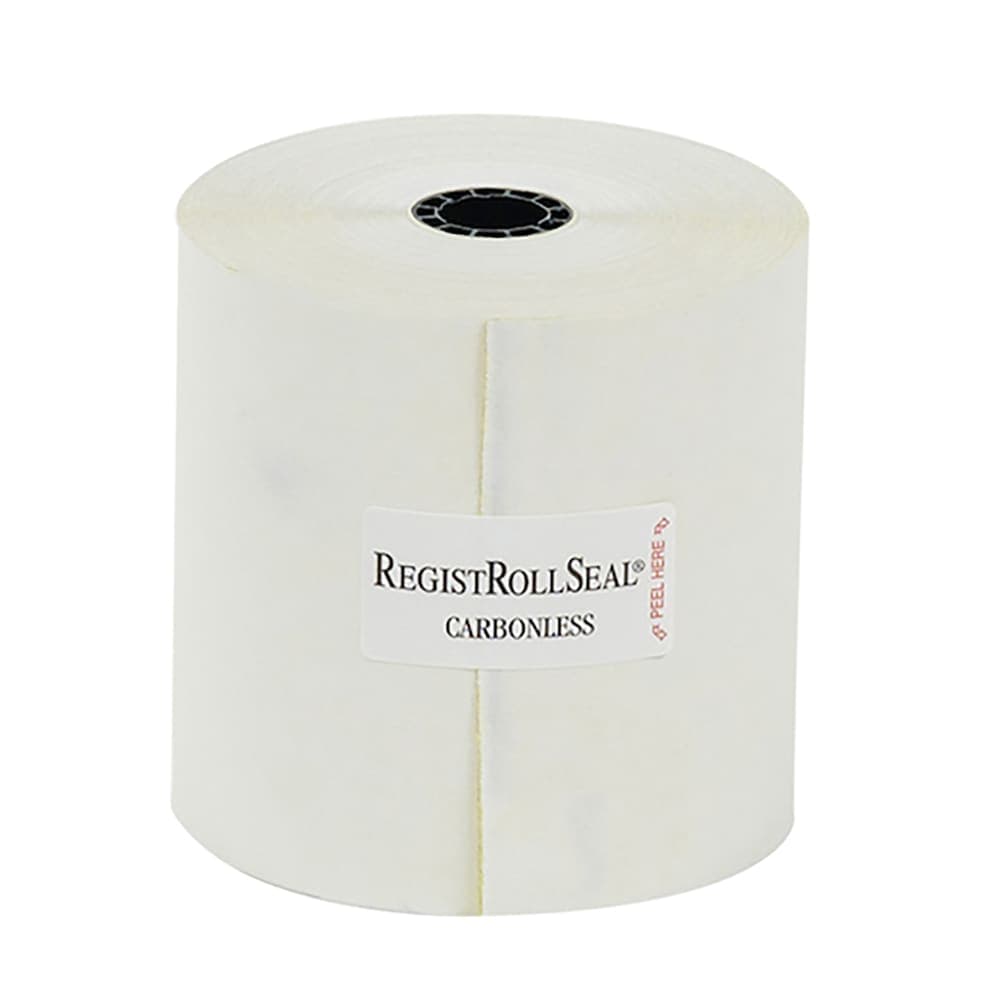 National Checking Company Traditional Register Roll - 3" x 100', White (2300SP)