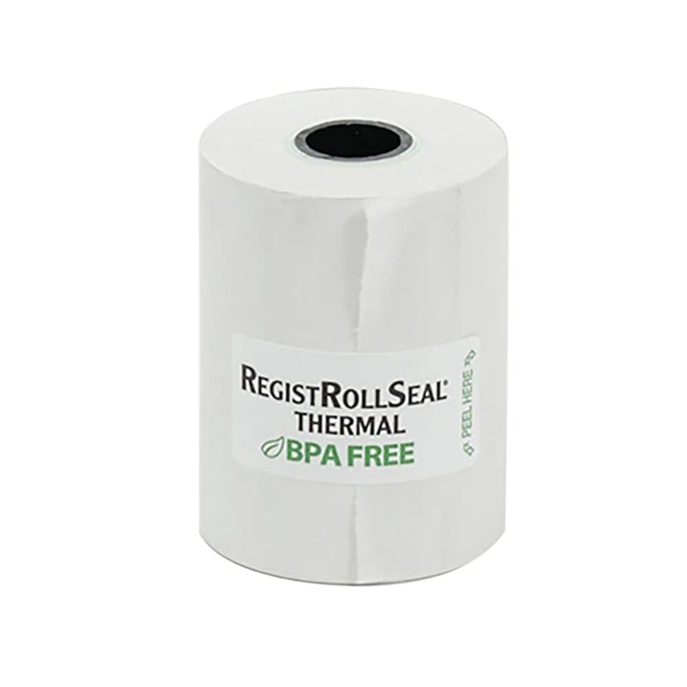 National Checking Company Thermal Register Roll - 2 1/4" x 80', White (7225-80)
