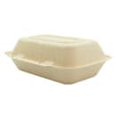 Genera Rectangular Disposable To Go food Container - 9" x 6", Molded Fiber, Natural (TCA9X6B200IN) thumbnail 4