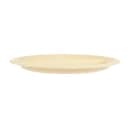 Genera 10 1/4" Round Disposable Plate w/ (3) Compartments - Molded Fiber, Natural (TPA103CB500IN) thumbnail 2