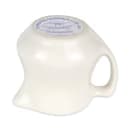 Diversified Ceramics DCI15W 4 oz Ranch Creamer - Ceramic, White thumbnail 3
