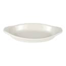 Diversified Ceramics DCI528W 12 oz. Oval, Ceramic Rarebit, White thumbnail 2