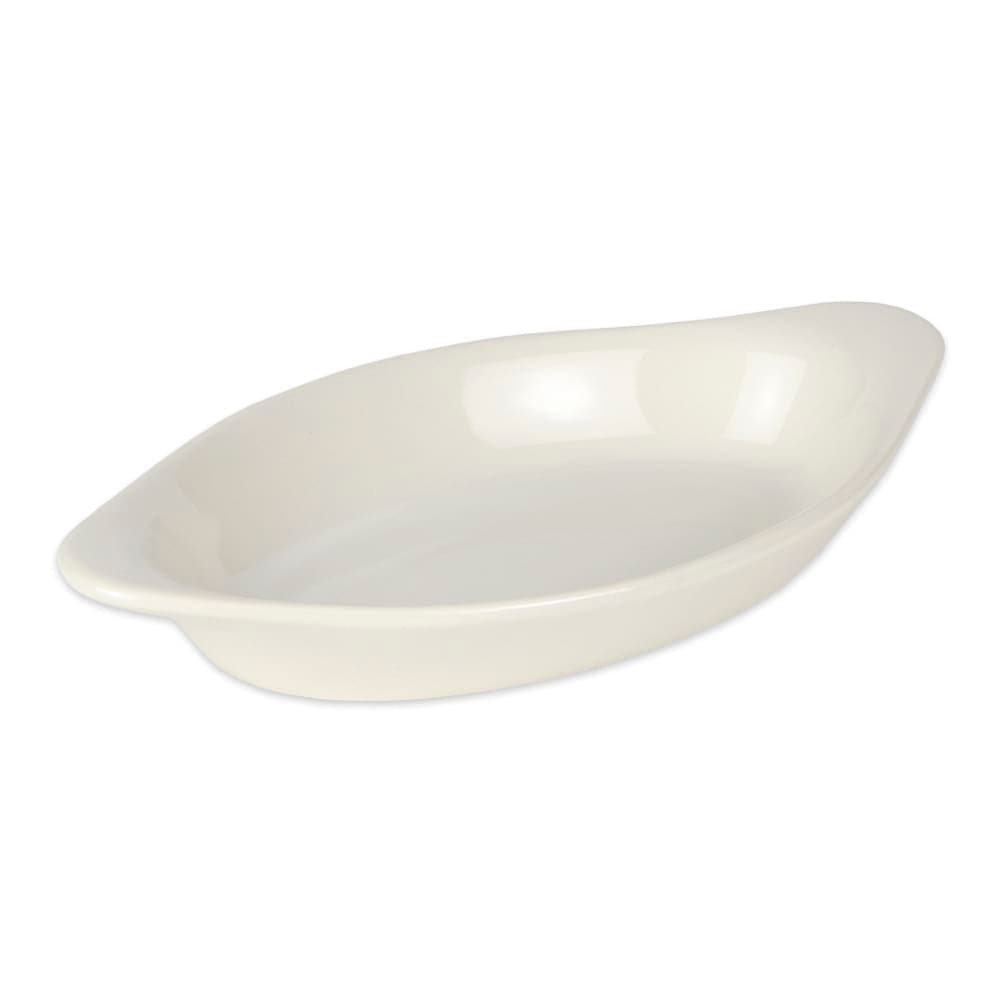 Diversified Ceramics DCI529W 15 oz. Oval, Ceramic Rarebit, White