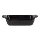 Diversified Ceramics DCI539BI 10 oz. Oval, Ceramic Baking Dish, Black thumbnail 2