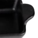 Diversified Ceramics DCI539BI 10 oz. Oval, Ceramic Baking Dish, Black thumbnail 4