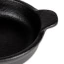 Diversified Ceramics DCI594BI 10 oz. Round, Ceramic Baking Dish, Black thumbnail 4