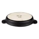 Diversified Ceramics DCI596BI 12 oz. Oval, Ceramic Baking Dish, Black Iron thumbnail 4