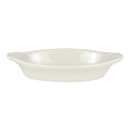 Diversified Ceramics DCI627W 8 oz. Oval, Ceramic Rarebit, White thumbnail 2