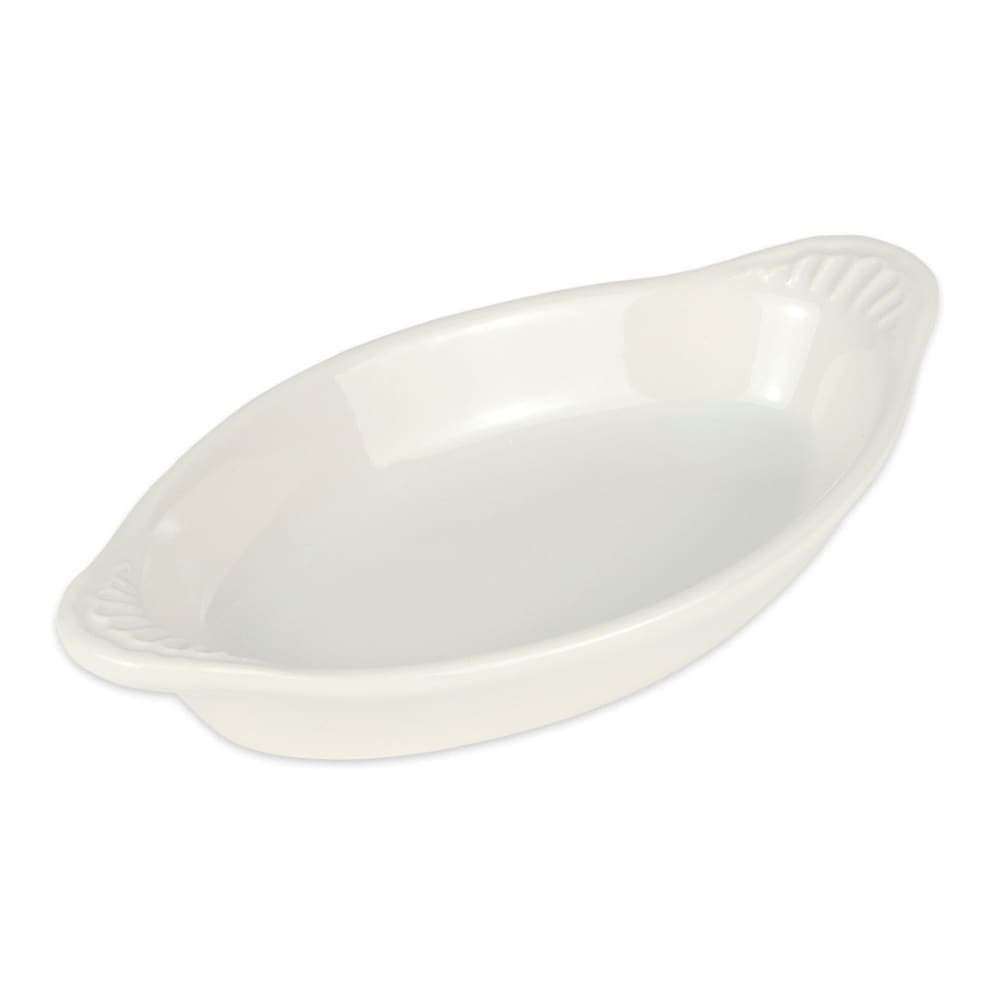 Diversified Ceramics DCI628W 12 oz. Oval, Ceramic Rarebit, White