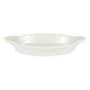 Diversified Ceramics DCI629W 15 oz. Oval, Ceramic Rarebit, White thumbnail 2