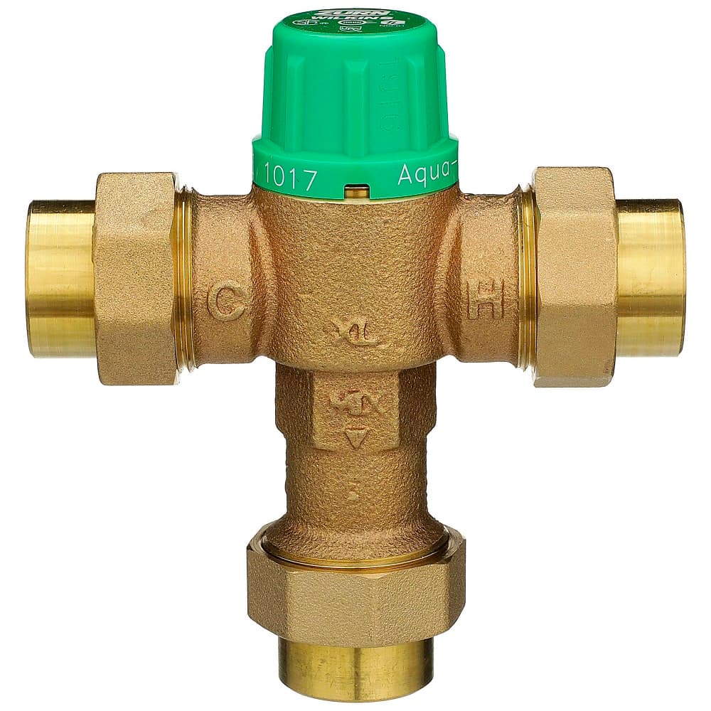 Zurn Industries 1-ZW1017XLC 1" Thermostatic Mixing Valve w/ Copper Sweat Connection