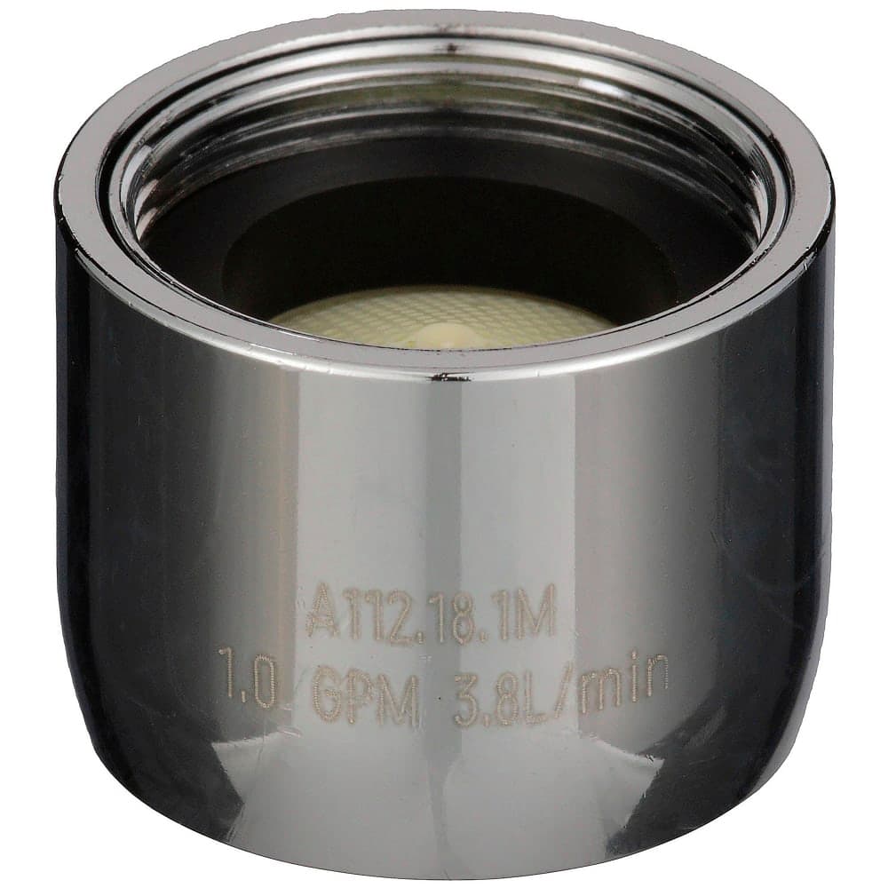 Zurn Industries G67817 1 GPM Laminar Flow Aerator, Vandal Resistant, 3/4"-27 Female