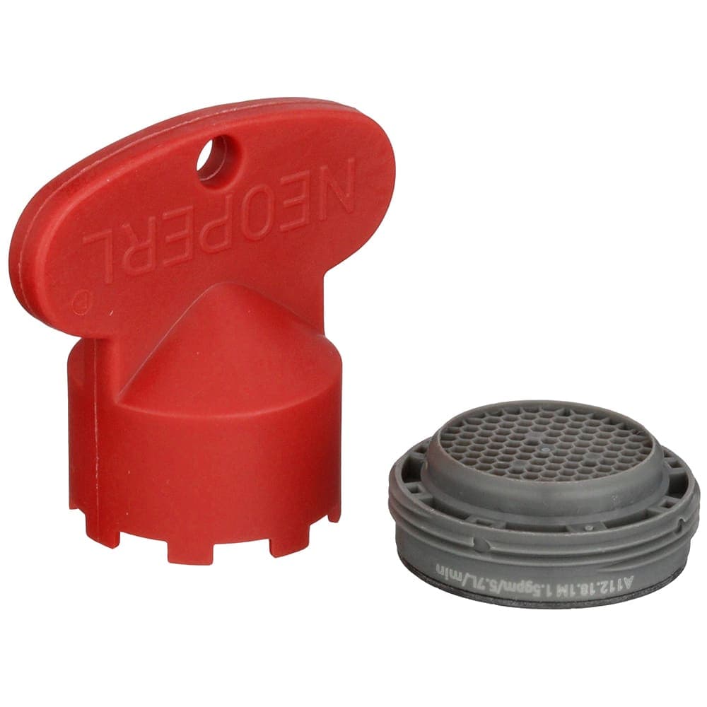 Zurn Industries P6900-20ES 1 1/2 GPM Slim-Fit Vandal-Resistant Male Faucet Aerator, Chrome-Plated