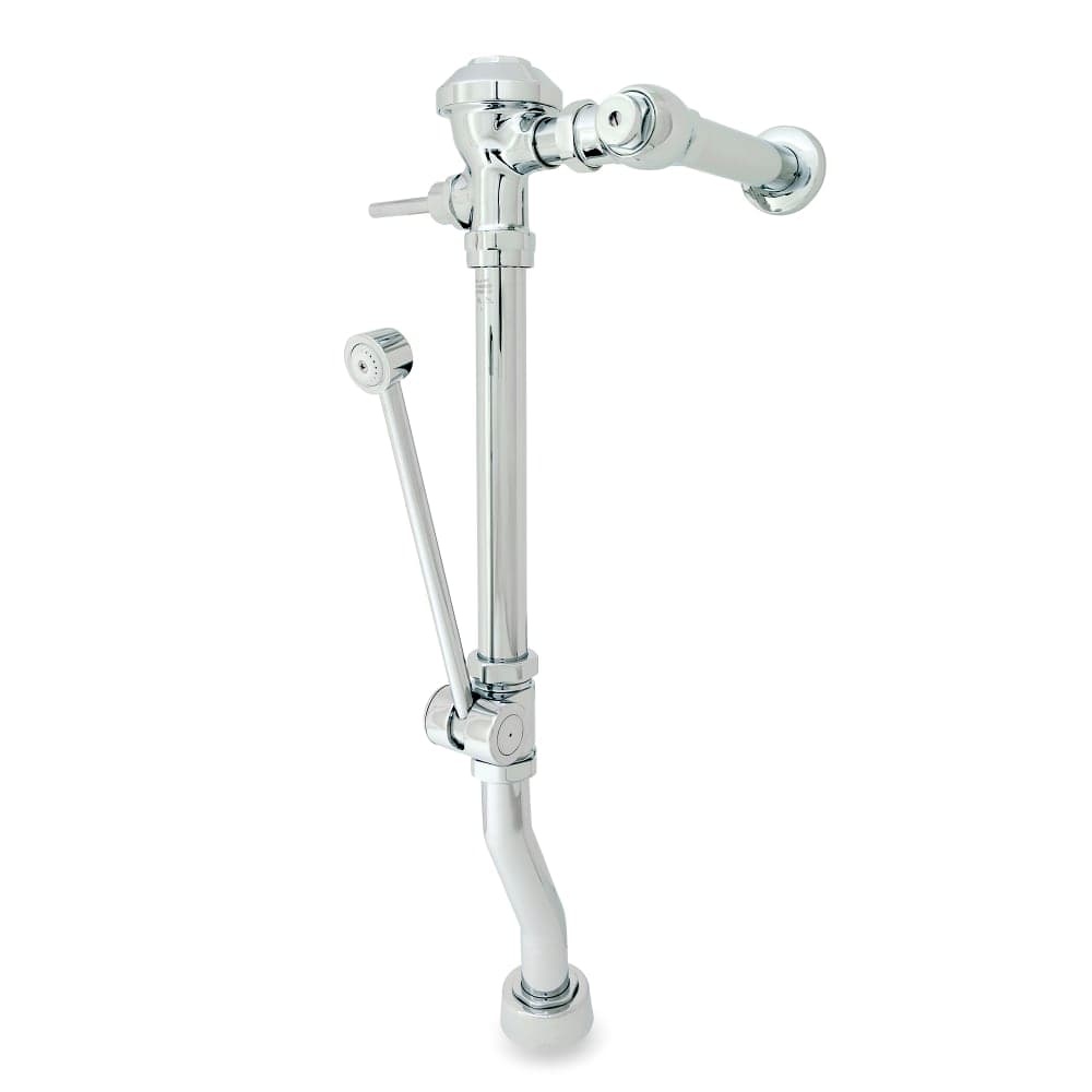 Zurn Industries Z6011-WS1-BWN-YB-YC Exposed Manual Diaphragm Flush Valve w/ Bedpan Washer - 1.6 gpf