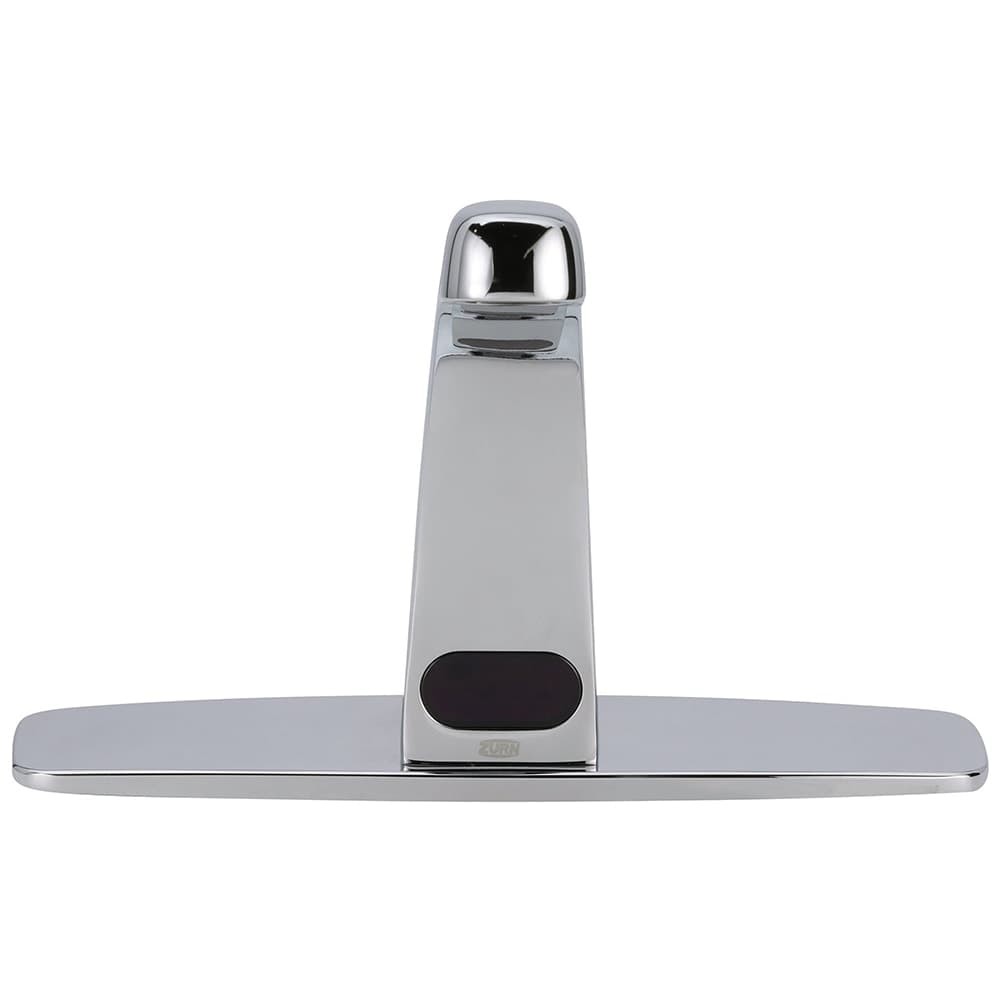 Zurn Industries Z6913-XL-CP8 Deck Mount Sensor Faucet w/ 0.5 gpm Aerator & 8" Cover Plate - Chrome