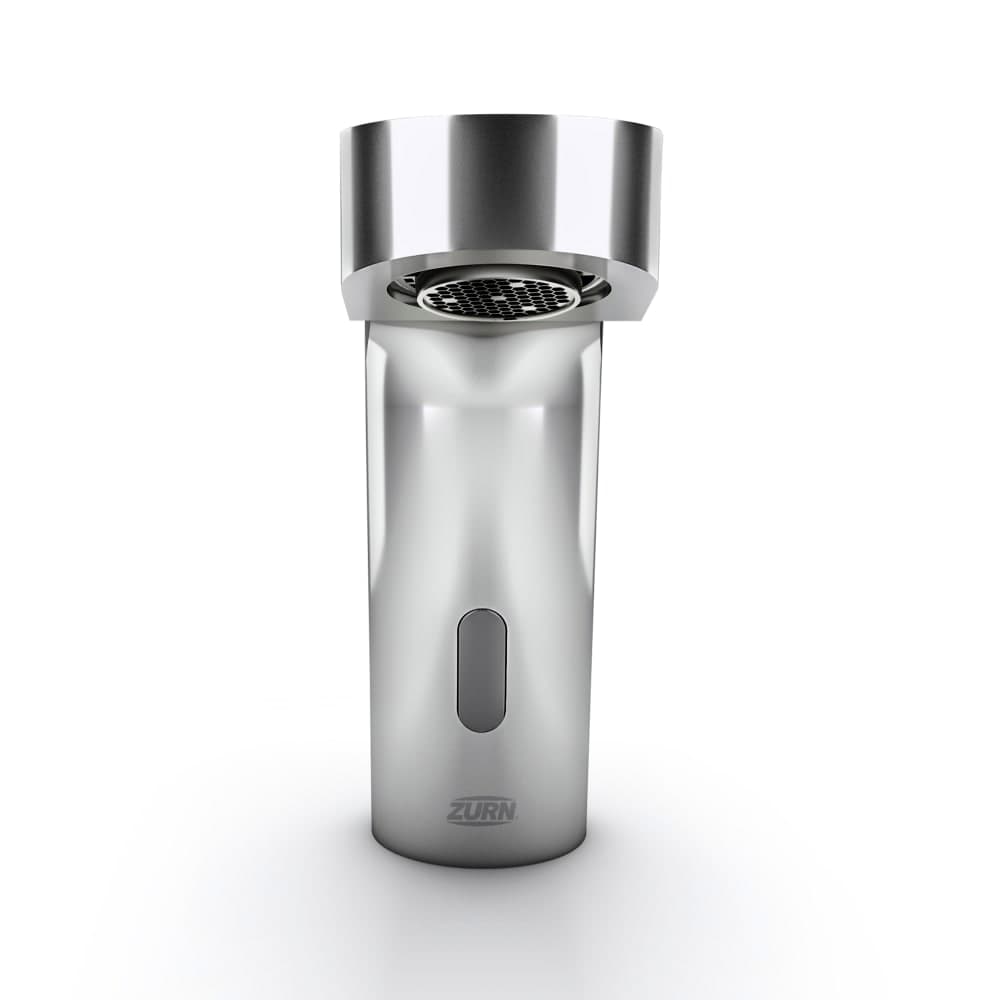 Zurn Industries Z6933-CP4-L-TMV-1 Deck Mount Battery Sensor Faucet w/ 1.0 gpm Aerator & Thermostatic Mixing Valve - 4" Plate, Chrome