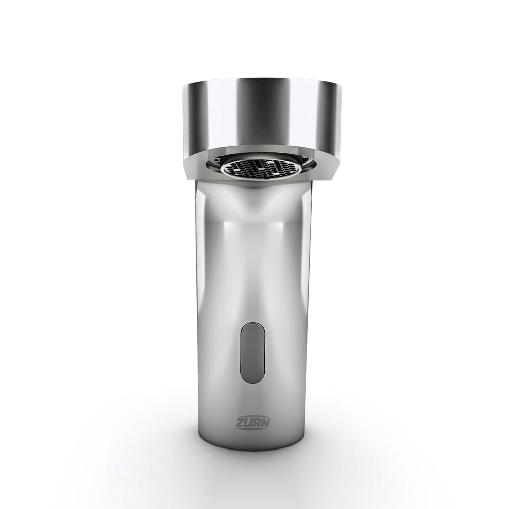 Zurn Industries Z6933-MV Deck Mount Battery Sensor Faucet w/ 0.5 gpm Aerator & Temperature Mixing Valve - Chrome