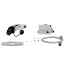 Zurn Industries Z6936-CP4-L-MV-SH Deck Mount Battery Sensor Faucet w/ 1.0 gpm Aerator & Temperature Mixing Valve - 4" Plate, Chrome thumbnail 3