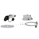 Zurn Industries Z6936-MV-SH Deck Mount Battery Sensor Faucet w/ 0.5 gpm Aerator & Temperature Mixing Valve - Chrome thumbnail 3