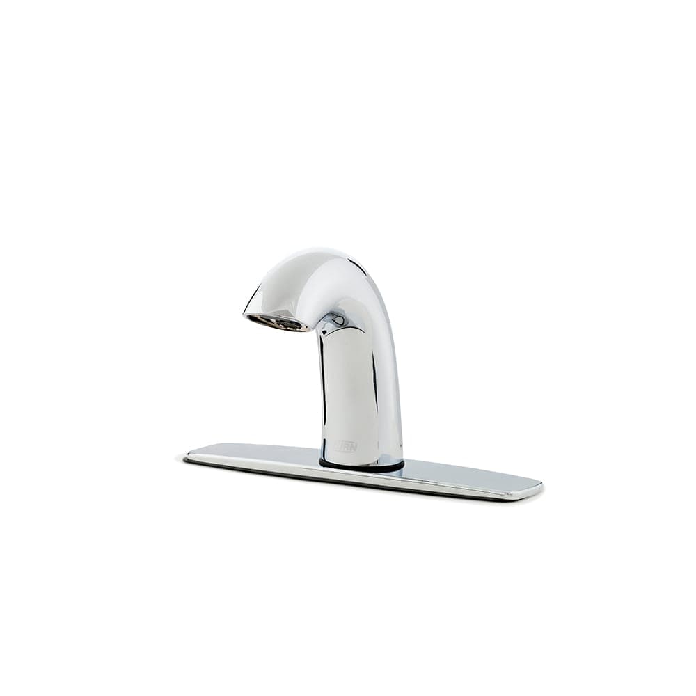 Zurn Industries Z6950-XL-S-CP8-E Deck Mount Sensor Faucet w/ 1.5 gpm Aerator & 8" Cover Plate - Chrome