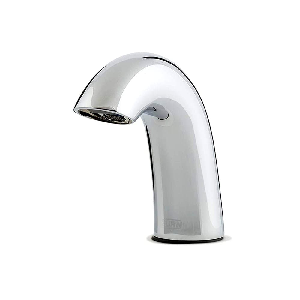 Zurn Industries Z6950-XL-S-M-W2 Deck Mount Battery Sensor Faucet w/ 0.35 gpm Spray Outlet - Chrome