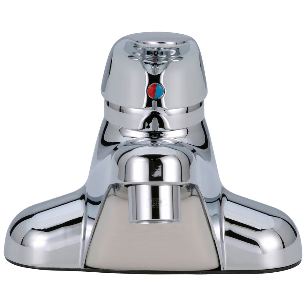 Zurn Industries Z7443-XL-FC Deck Mount Sierra Faucet w/ 0.5 gpm Aerator & Grid Strainer - Chrome