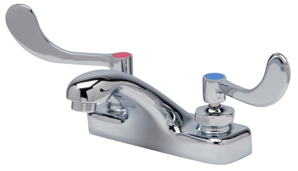 Zurn Industries Z81104-XL-3M Deck Mount Lavatory Faucet w/ 4" Spout & 0.5 gpm Aerator - 4" Centers, Chrome