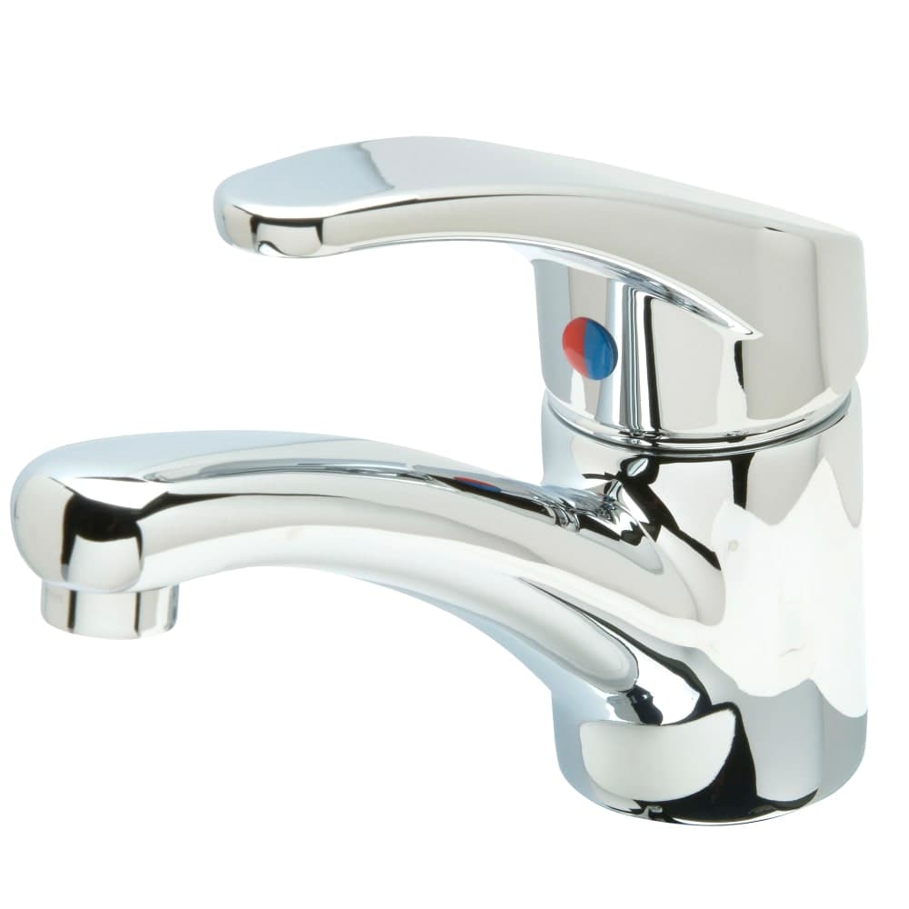 Zurn Industries Z82200-XL-CP4 Deck Mount Lavatory Faucet w/ 5" Spout & 2.2 gpm Aerator - 4" Plate, Chrome