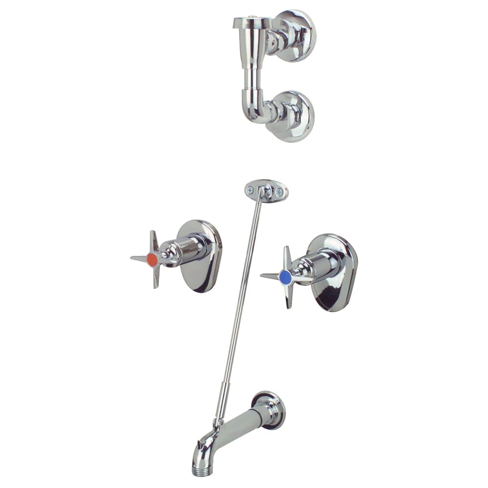 Zurn Industries Z873E2-EVB-IS Service Sink Faucet w/ 8" Vacuum Breaker Nozzle, Integral Stops