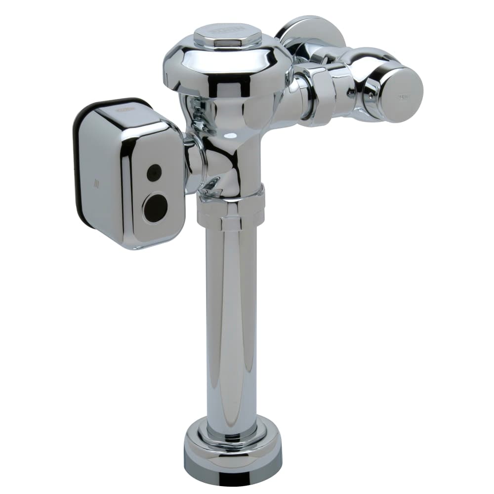 Zurn Industries ZEMS6000AV-WS1-IS-W1 Hardwired Sensor Flush Valve for Water Closets - 1.6 gpf, 11 1/2" Rough In, Chrome
